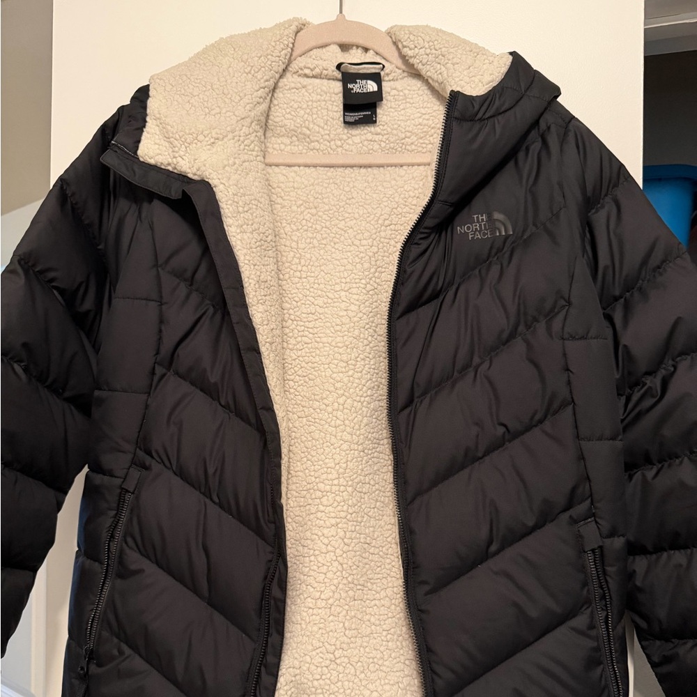 The North Face Cream Sherpa Fleece